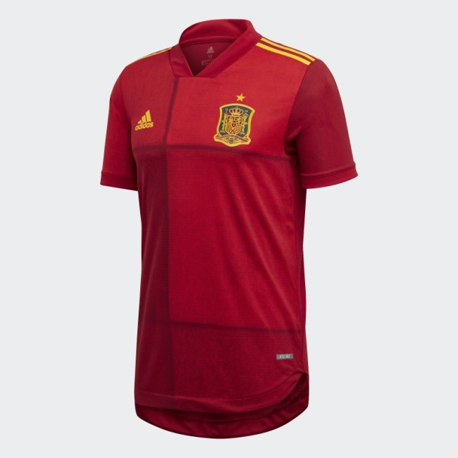 Victory Red Adidas Spain Authentic Home Jersey