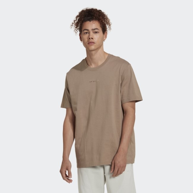 Adidas Reveal Essentials T-Shirt Chalky Brown